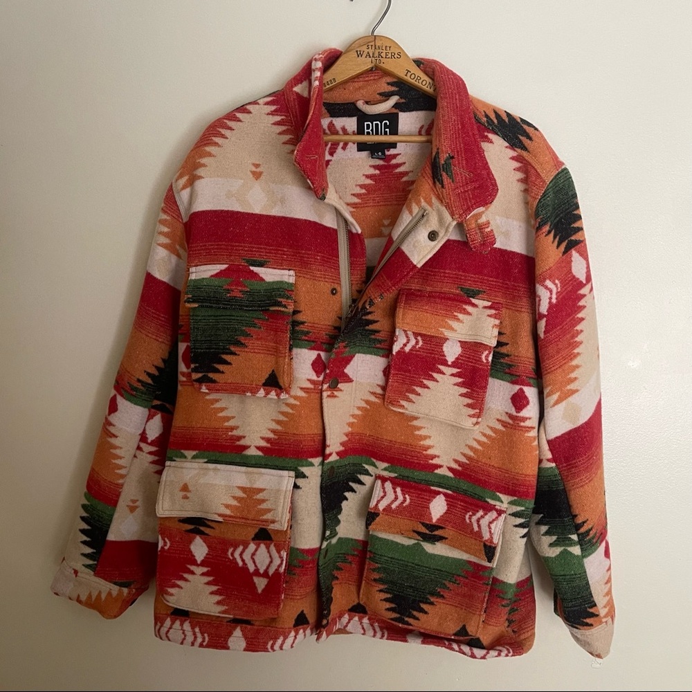 Southwestern | Aztec Wool Coat
